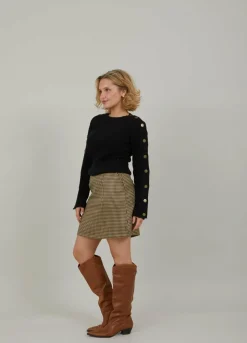 Knit With Buttons