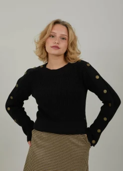 Knit With Buttons
