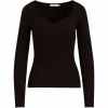Knit With Heart Shape Neck