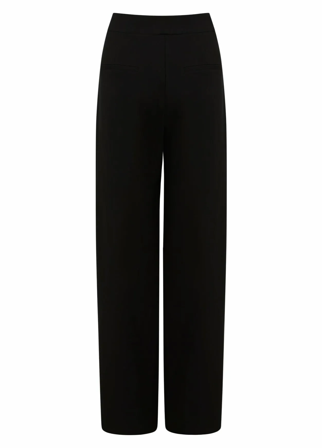 Leather Leggings W. Flared Legs