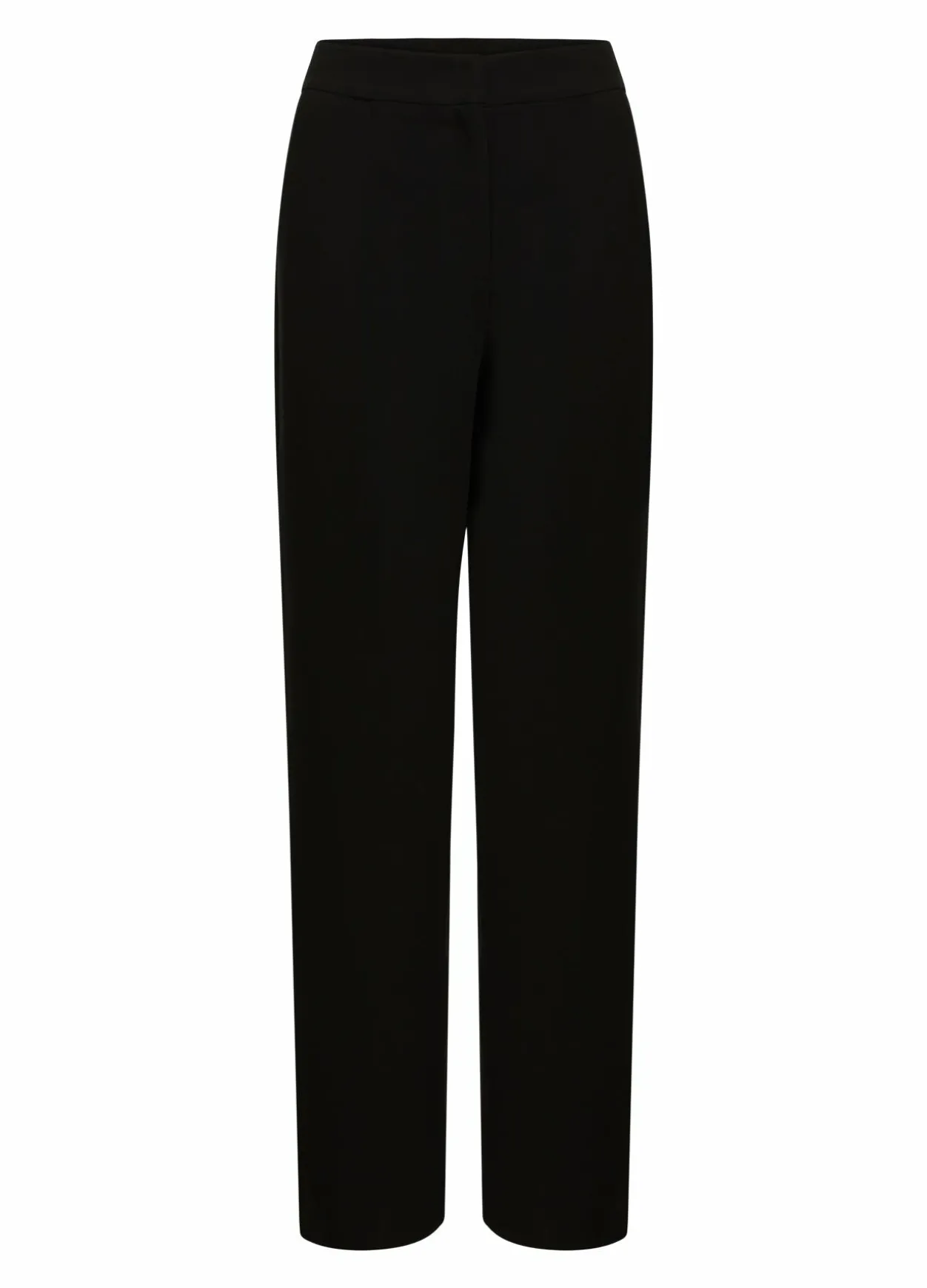 Leather Leggings W. Flared Legs