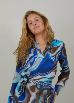 Long Dress In Flow Print