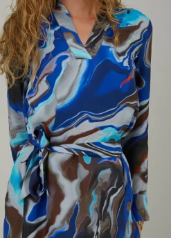 Long Dress In Flow Print