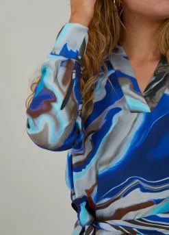 Long Dress In Flow Print