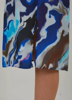 Long Dress In Flow Print