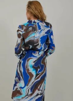 Long Dress In Flow Print