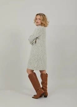 Long High Neck Knit