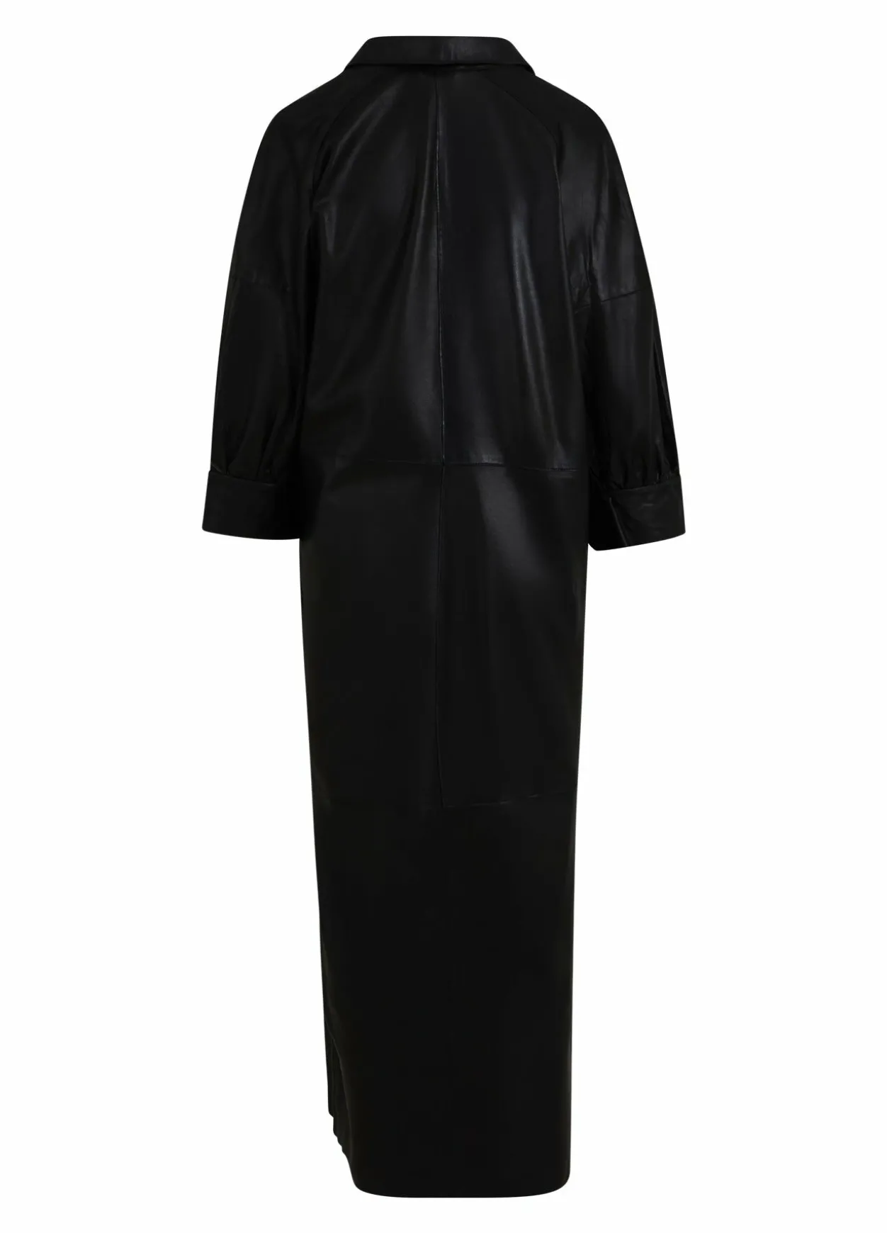 Long Leather Dress
