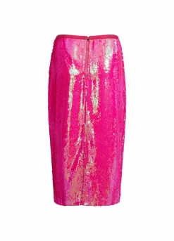 Long Sequin Skirt