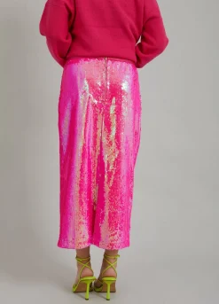 Long Sequin Skirt