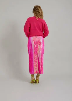 Long Sequin Skirt