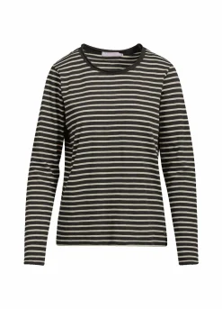 Long Sleeve T-Shirt W. Stripes