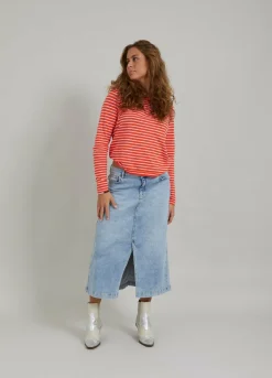 Long Sleeve T-Shirt W. Stripes
