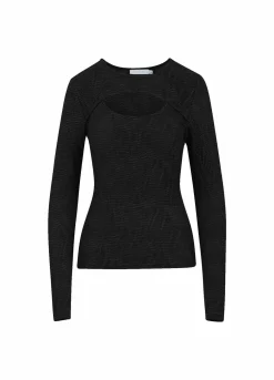 Long Sleeve T-Shirt With Structure