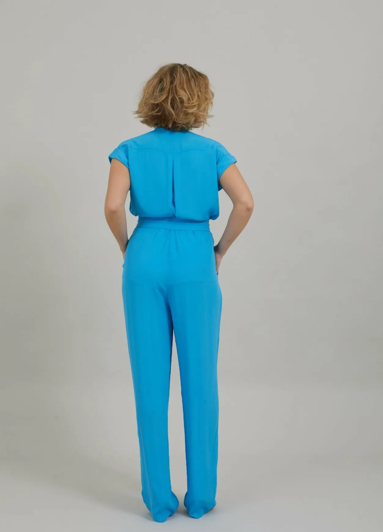 Pant W. Pleats In Acetate