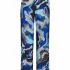 Pants In Flow Print