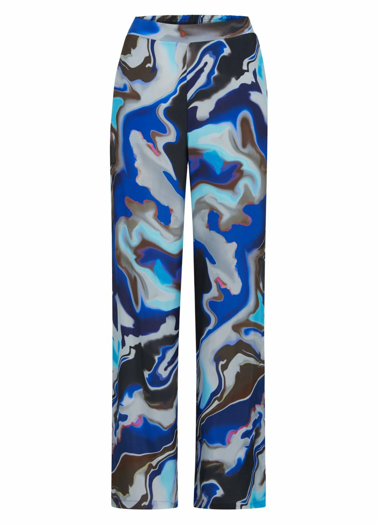 Pants In Flow Print