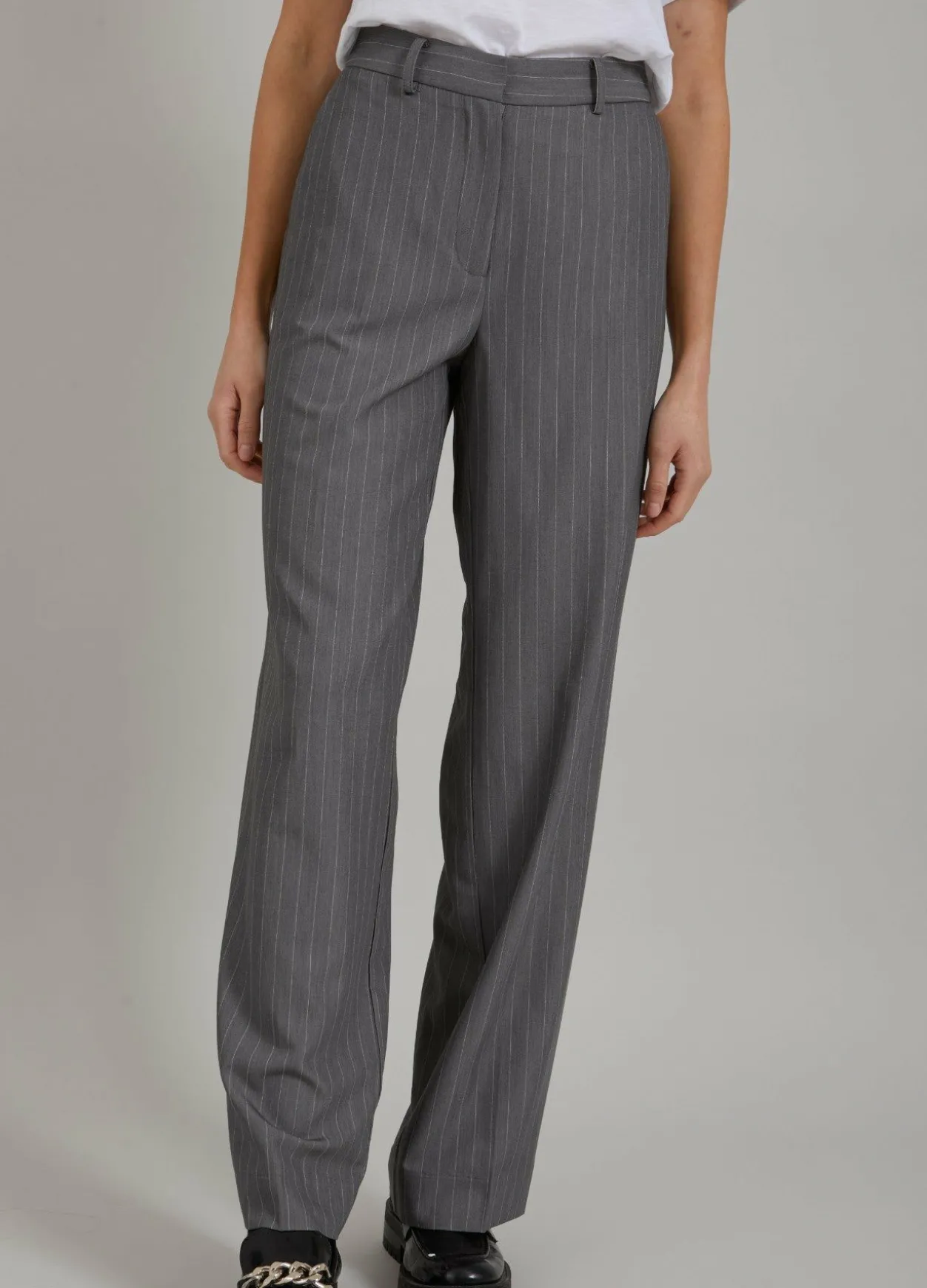 Pinstripe Trousers