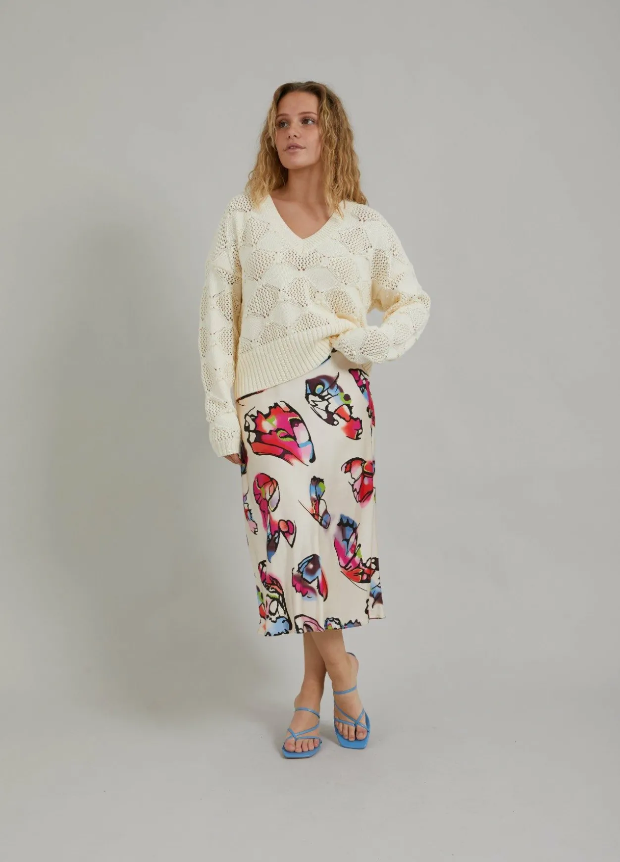 Pointelle Seawool Knit