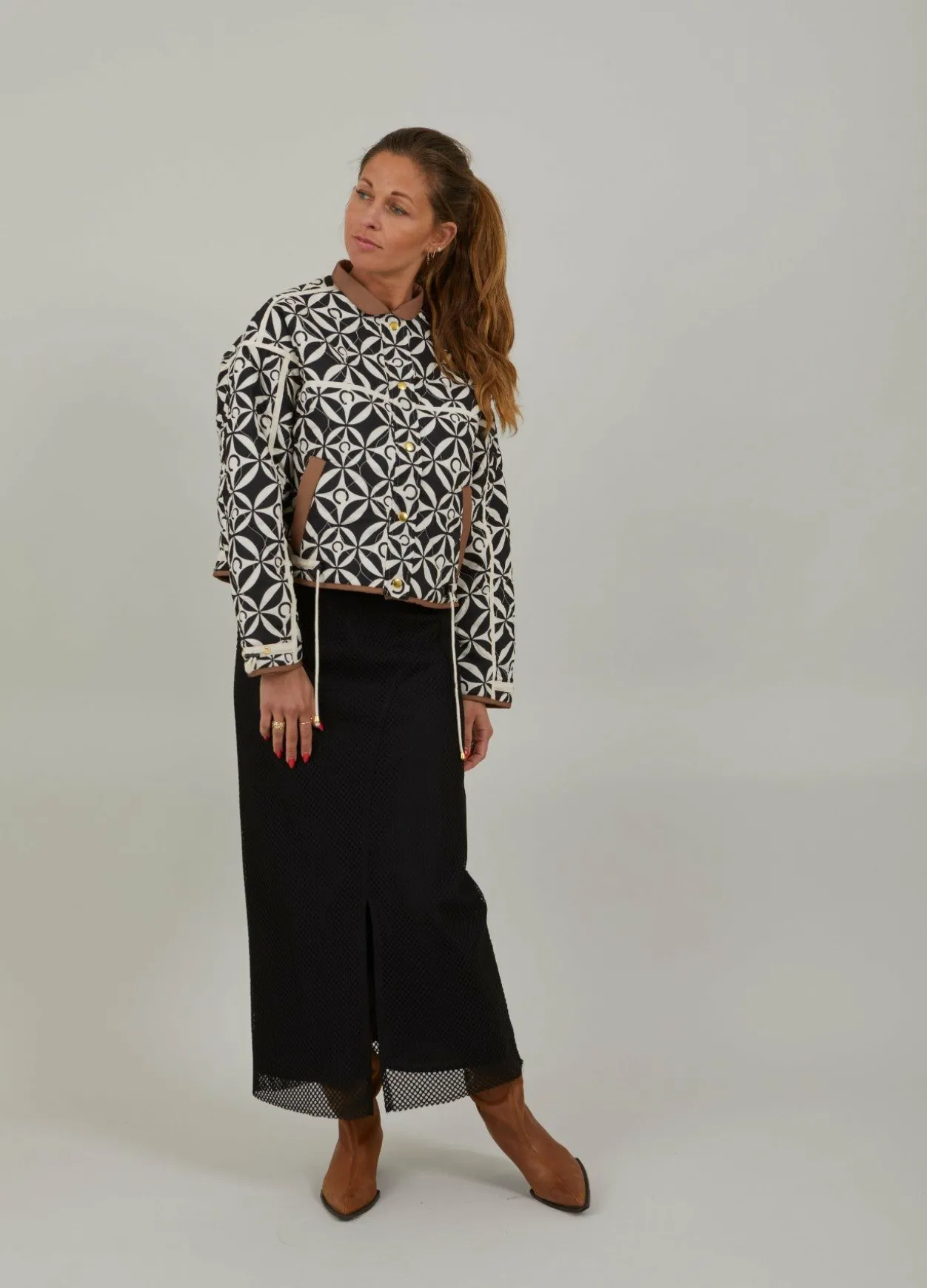 Quilted Patchwork Jacket