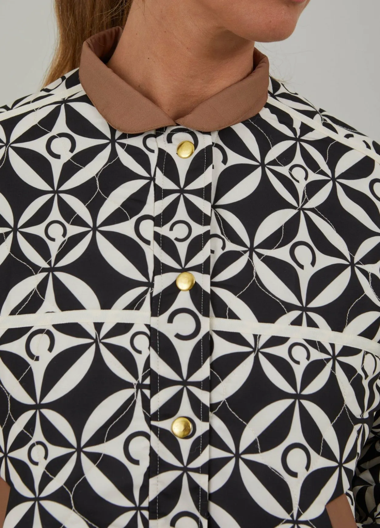 Quilted Patchwork Jacket