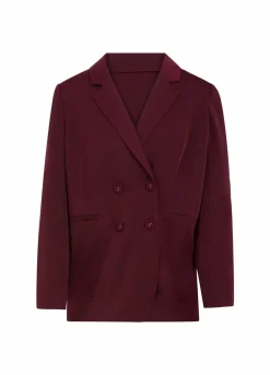 Relaxed Blazer W. Slit And Buttons