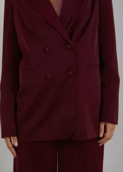 Relaxed Blazer W. Slit And Buttons