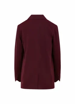 Relaxed Blazer W. Slit And Buttons