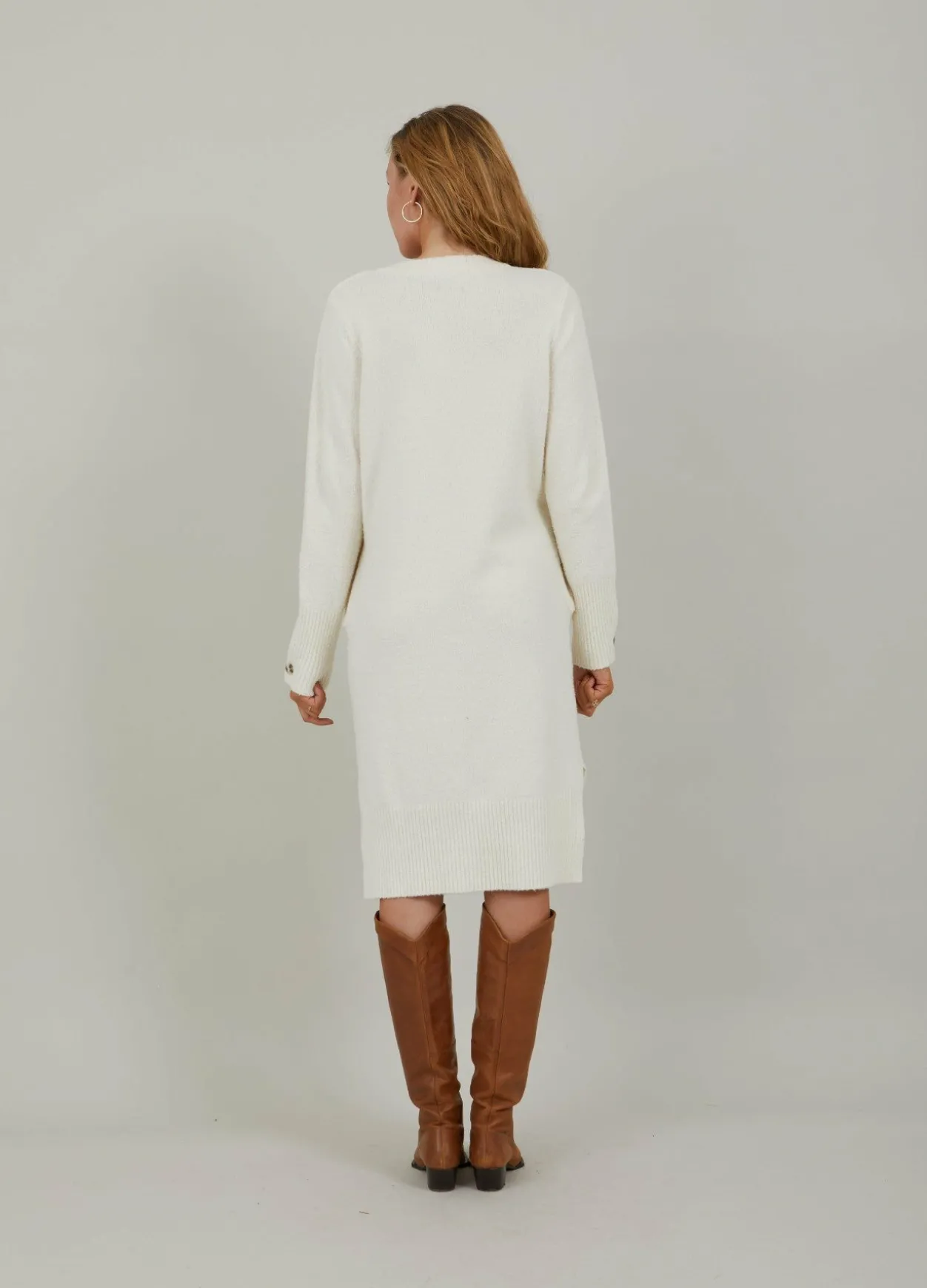 Seawool Boucle Long Knit