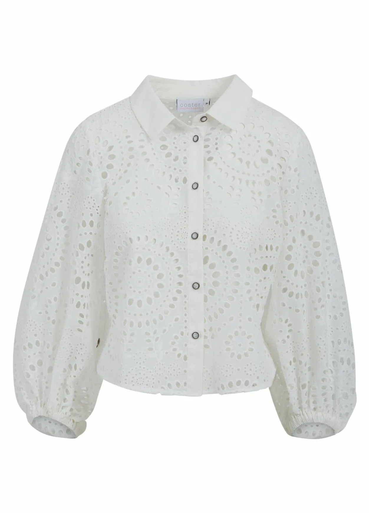 Shirt In Broderie Anglaise