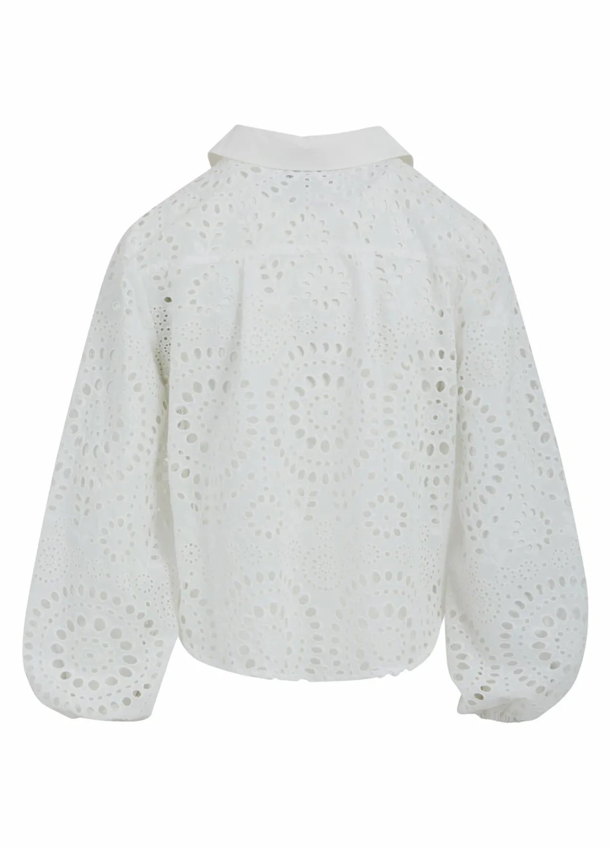 Shirt In Broderie Anglaise