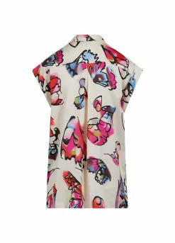 Shirt W. Butterfly Print