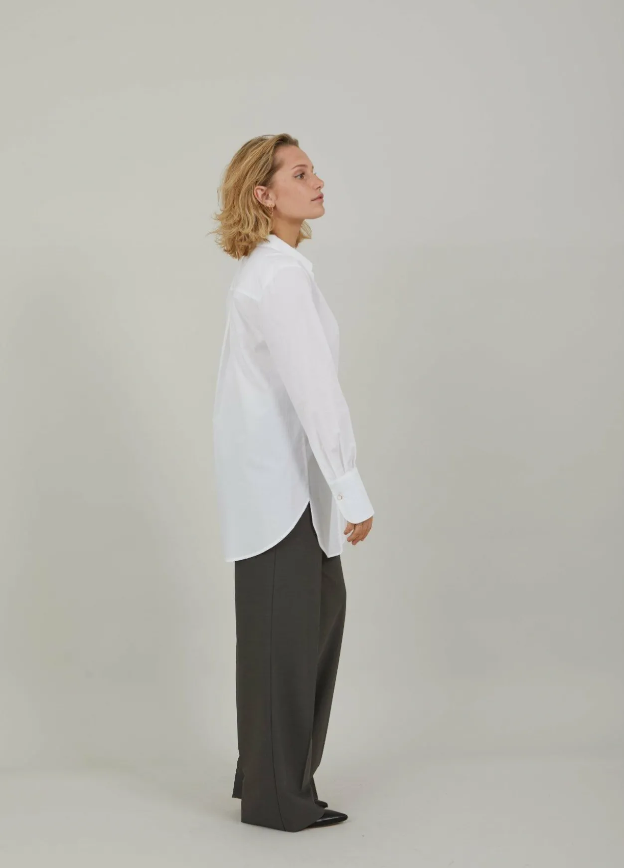 Shirt With Hidden Placket