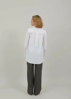 Shirt With Hidden Placket