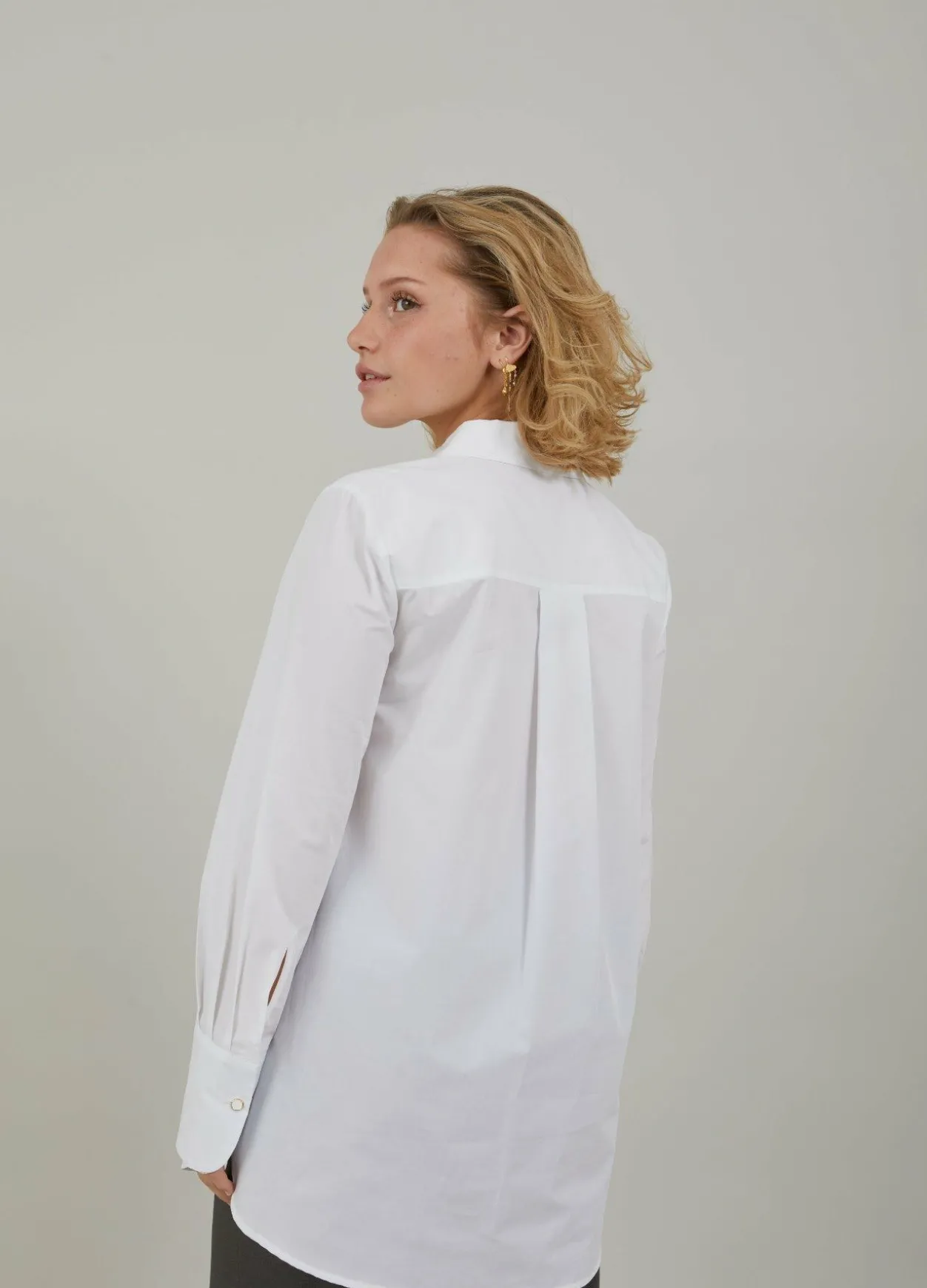 Shirt With Hidden Placket