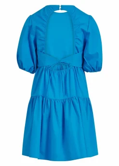 Short Dress W. Open Back