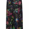 Skirt In Glowing Print