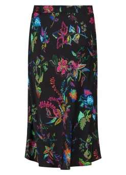 Skirt In Glowing Print
