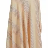Skirt W. Rainbow Stripe Print