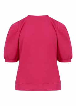 Sweat Shirt With Pleats