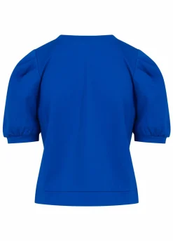 Sweat Shirt With Pleats