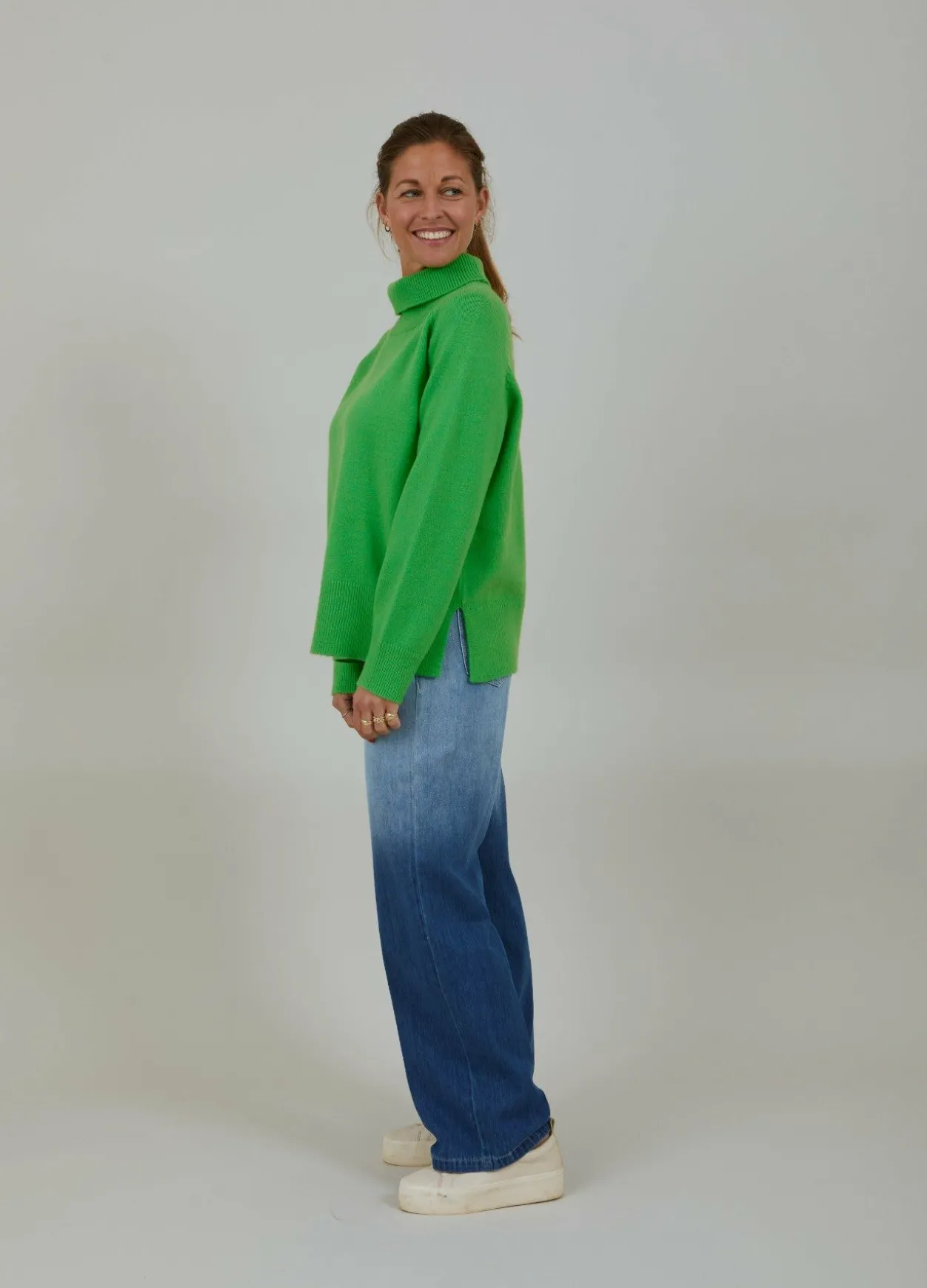 Sweater With High Neck