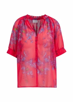 Top In Feather Bloom Print