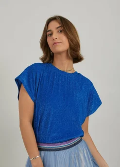Top In Lurex Jersey