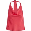 Top With Draping At Front