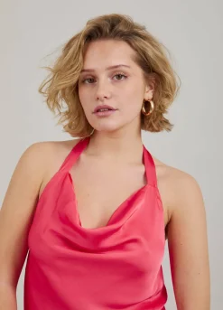 Top With Draping At Front