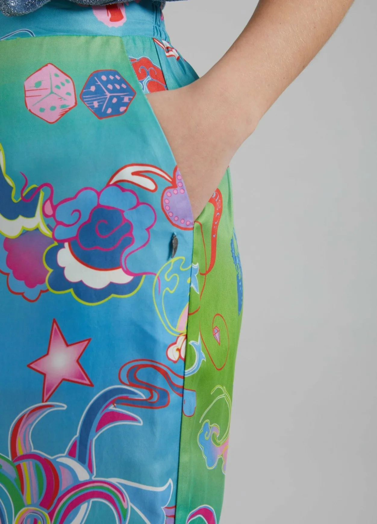 Trousers W. Game On Print