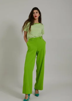Trousers W. Wide Legs