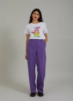 Trousers W. Wide Legs