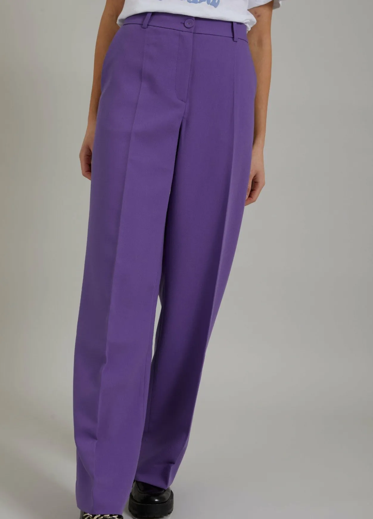 Trousers W. Wide Legs